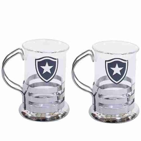 Jg Com 2 Canecas De Vidro 100ml - Botafogo - Mileno Menor preço em Jg Com 2 Canecas De Vidro 100ml - Botafogo - Mileno