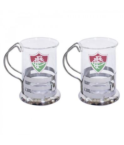Jg Com 2 Canecas De Vidro 100ml - Fluminense - Mileno Menor preço em Jg Com 2 Canecas De Vidro 100ml - Fluminense - Mileno