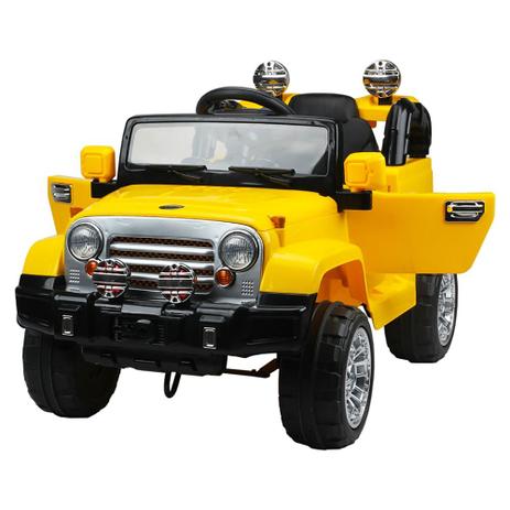 Jeep amarelo infantil Clearance