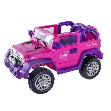Jipe Elétrico Rali Pink (Rosa) 12v com controle remoto - Belfix é boa?