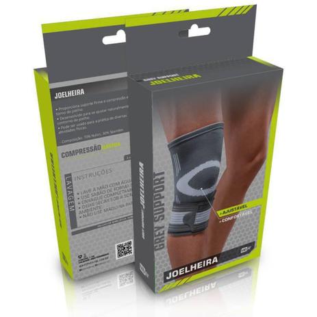 Joelheira De Compressão Flexível Fita de Compressão Cinza - MBfit é boa?