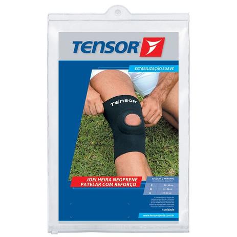 Joelheira Neoprene Patelar Reforçada Com Suporte Tensor Menor preço em Joelheira Neoprene Patelar Reforçada Com Suporte Tensor