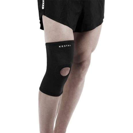 Joelheira Orificio Suporte Patelar Neoprene - Kestal Menor preço em Joelheira Orificio Suporte Patelar Neoprene - Kestal