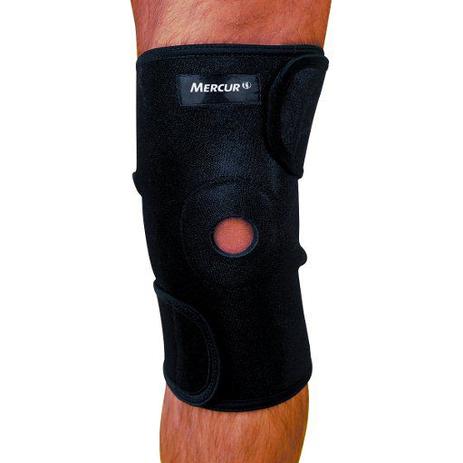 Joelheira Ortopédica com Orifício Mercur em Neoprene Menor preço em Joelheira Ortopédica com Orifício Mercur em Neoprene