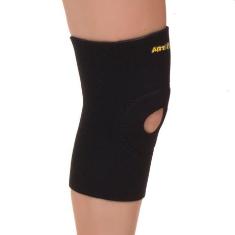 Joelheira Ortopédica Em Neoprene Com Suporte Para Rótula Bilateral Preto - Artipé Menor preço em Joelheira Ortopédica Em Neoprene Com Suporte Para Rótula Bilateral Preto - Artipé