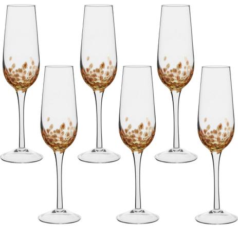 Jogo 06 Taças para Champagne 190ml Valsa HomeCo Menor preço em Jogo 06 Taças para Champagne 190ml Valsa HomeCo