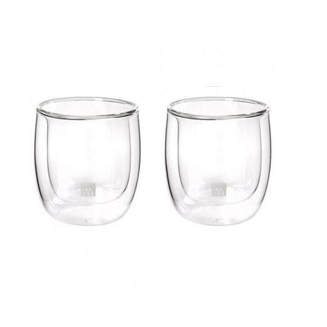 Jogo 2 Copos Vidro Parede Dupla Expresso 80ML Zwilling 395001050 Menor preço em Jogo 2 Copos Vidro Parede Dupla Expresso 80ML Zwilling 395001050