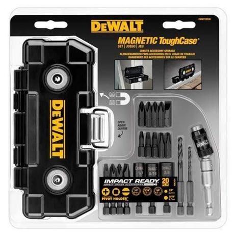 Jogo 20 pontas parafusar Dwmtcir20 Dewalt Menor preço em Jogo 20 pontas parafusar Dwmtcir20 Dewalt