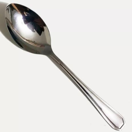 Jogo 200 Colher de Mesa Talheres em Aço Inox para Cozinha Bar Restaurante Univendas Menor preço em Jogo 200 Colher de Mesa Talheres em Aço Inox para Cozinha Bar Restaurante Univendas