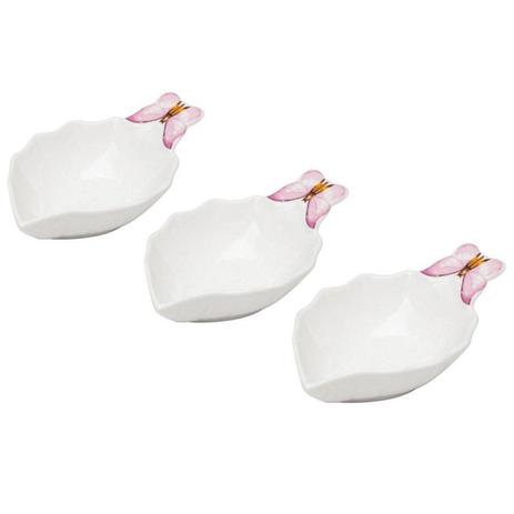 Jogo 3 Bowls de Porcelana Folha Borboletas 12,5cm Rojemac Branco é ruim? Jogo 3 Bowls de Porcelana Folha Borboletas 12,5cm Rojemac Branco é boa?