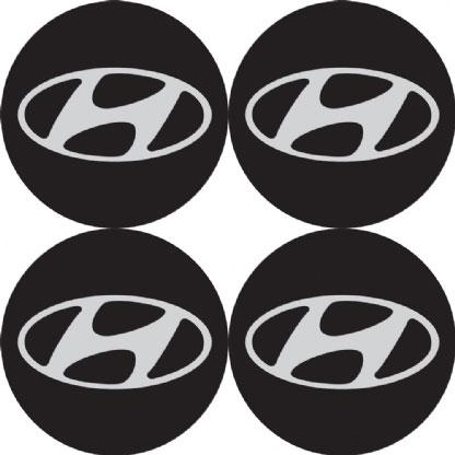 Jogo 4 Adesivos PVC P/ Calota Emblema 48mm Hyundai Preto - Resinew Menor preço em Jogo 4 Adesivos PVC P/ Calota Emblema 48mm Hyundai Preto - Resinew