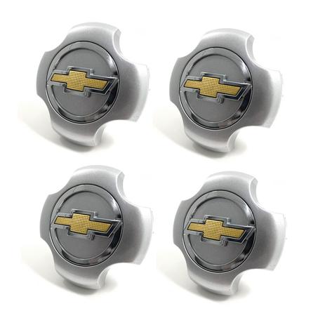 Jogo 4 Calota Centro Roda GM Montana Sport Grafite Dourado é boa?