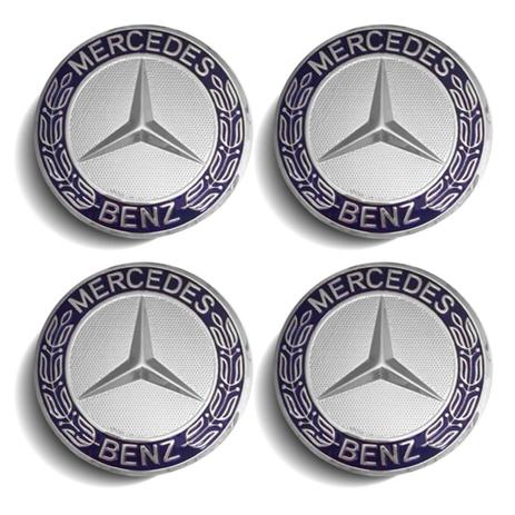 Jogo 4 Calota Centro Roda Mercedes Classe C 180 200 250 300 Emblema Azul - GFM - CALOTINHA Menor preço em Jogo 4 Calota Centro Roda Mercedes Classe C 180 200 250 300 Emblema Azul - GFM - CALOTINHA