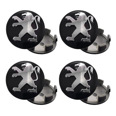 Jogo 4 Calota Centro Roda Peugeot 306 Preta é boa?