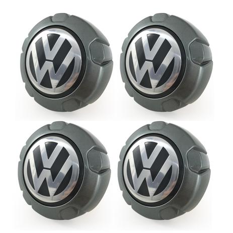 Jogo 4 Calota Centro Roda VW Saveiro G5 Tropper Grafite Brilhante é boa?