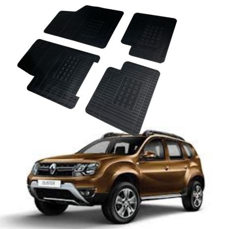 Jogo 4 Peças Tapete Automotivo Específico Renault Duster 100% Borracha Borcol - Car Floor Menor preço em Jogo 4 Peças Tapete Automotivo Específico Renault Duster 100% Borracha Borcol - Car Floor