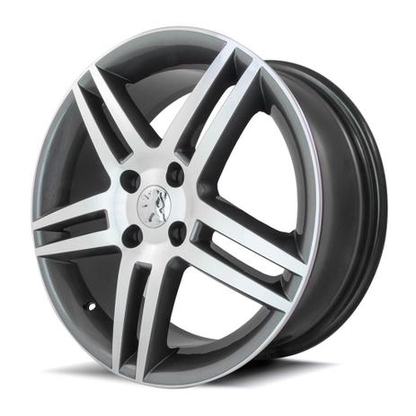 Jogo 4 Rodas Aro 15x6 Peugeot 308 4x108 GD Et25 Krmai R41 Menor preço em Jogo 4 Rodas Aro 15x6 Peugeot 308 4x108 GD Et25 Krmai R41
