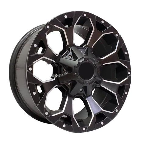 Jogo 4 rodas KR M-12 aro 17 5X114,3 preto fosco e diamante (BFD) tala 8 ET 20 Menor preço em Jogo 4 rodas KR M-12 aro 17 5X114,3 preto fosco e diamante (BFD) tala 8 ET 20