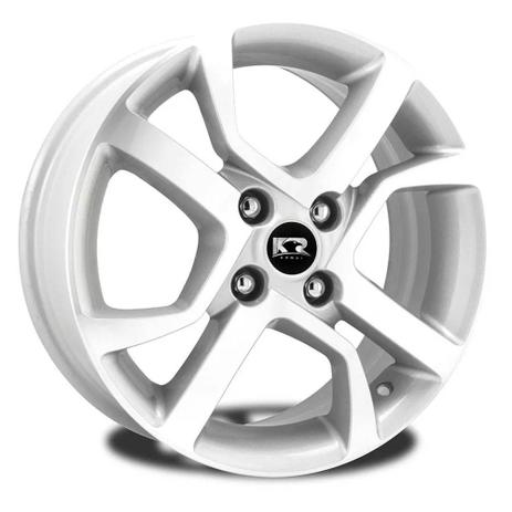 Jogo 4 rodas KR R-77 Fiat Mobi aro 16 4X98 prata e diamante tala 6 ET 38 Menor preço em Jogo 4 rodas KR R-77 Fiat Mobi aro 16 4X98 prata e diamante tala 6 ET 38