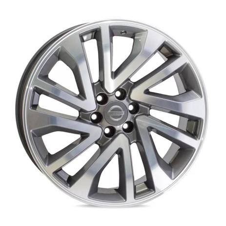 Jogo 4 rodas KR S01 Nissan Frontier aro 18 6x114 grafite e diamante tala 8,5 ET 33 Menor preço em Jogo 4 rodas KR S01 Nissan Frontier aro 18 6x114 grafite e diamante tala 8,5 ET 33