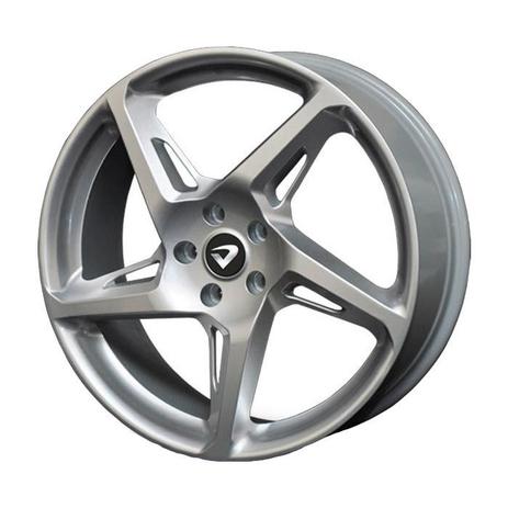 Jogo 4 rodas Volcano Rocket Ferrari aro 18 5X112 prata tala 7 ET 45 Menor preço em Jogo 4 rodas Volcano Rocket Ferrari aro 18 5X112 prata tala 7 ET 45