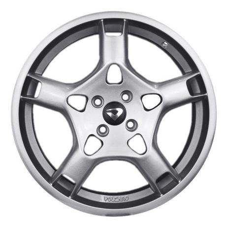 Jogo 4 rodas Volcano Stuttgart Porsche aro 17 4X100 prata tala 6 ET 40 Menor preço em Jogo 4 rodas Volcano Stuttgart Porsche aro 17 4X100 prata tala 6 ET 40