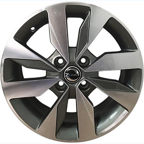 Jogo 4 Rodas Zunky ZK-640 Gol G7 aro 14 4x100 Diamante Grafite tala 6 ET 35 Menor preço em Jogo 4 Rodas Zunky ZK-640 Gol G7 aro 14 4x100 Diamante Grafite tala 6 ET 35