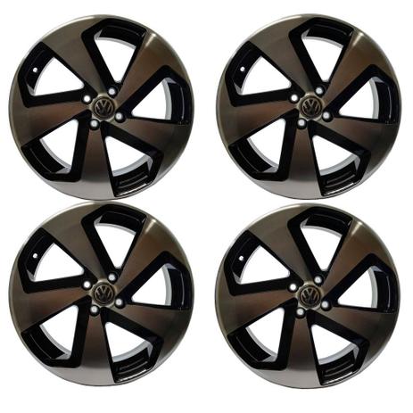 Jogo 4 rodas Zunky ZK-650 Golf GTI aro 15 4 x 100 diamante preto tala 6 ET 38 Menor preço em Jogo 4 rodas Zunky ZK-650 Golf GTI aro 15 4 x 100 diamante preto tala 6 ET 38