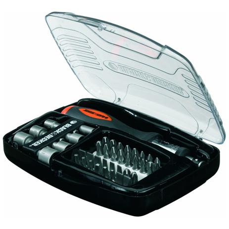 Jogo 40 Peças para Parafusar com Chave Catraca A7062-XJ - Black decker é ruim? Jogo 40 Peças para Parafusar com Chave Catraca A7062-XJ - Black decker é boa?