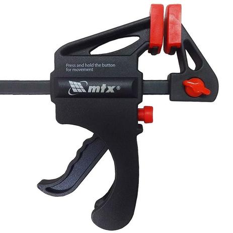 Jogo 4un grampo tipo sargento aperto rapido 10” mtx - 205619 Menor preço em Jogo 4un grampo tipo sargento aperto rapido 10” mtx - 205619