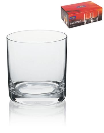 Jogo 6 copos de cristal para whisky Bohemia linha barline 410 ml Menor preço em Jogo 6 copos de cristal para whisky Bohemia linha barline 410 ml