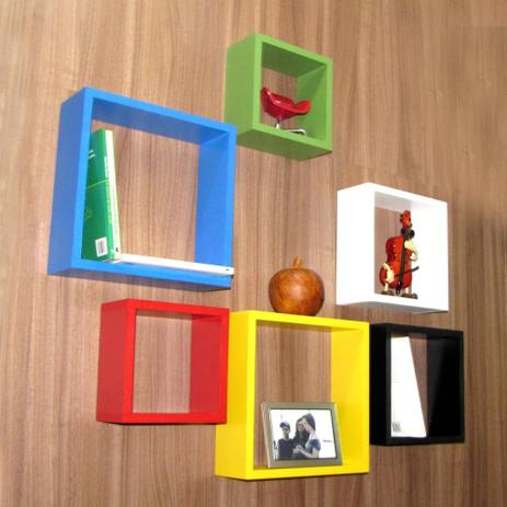 Jogo 6 nichos Decorativo - 6 Cores Moderno - Somtek é ruim? Jogo 6 nichos Decorativo - 6 Cores Moderno - Somtek é boa?