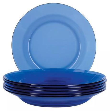 Jogo 6 Pratos Pequeno Para sobremesa 18cm. - Duralex Menor preço em Jogo 6 Pratos Pequeno Para sobremesa 18cm. - Duralex