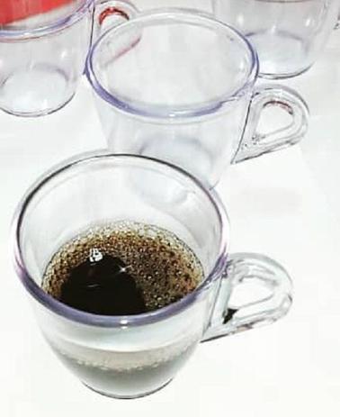 Jogo 6 Xicara Cafe Cha Cafezinho Acrilica Cristal 50 Ml Flash Envios Jogo De Cha Magazine Luiza