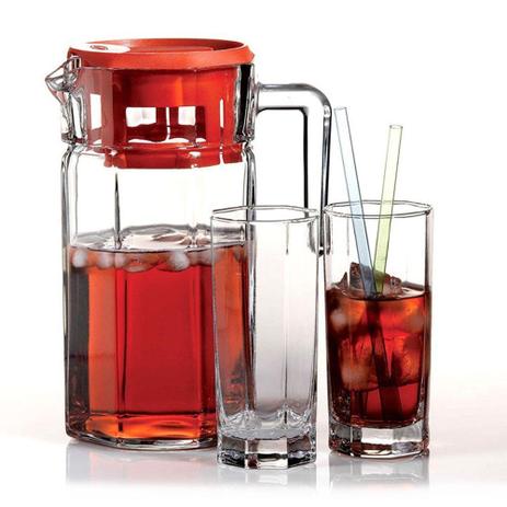 Jogo 7 Peças Jarra 1,5L e 6 Copos 264ml Kosem - Dayhome é boa?