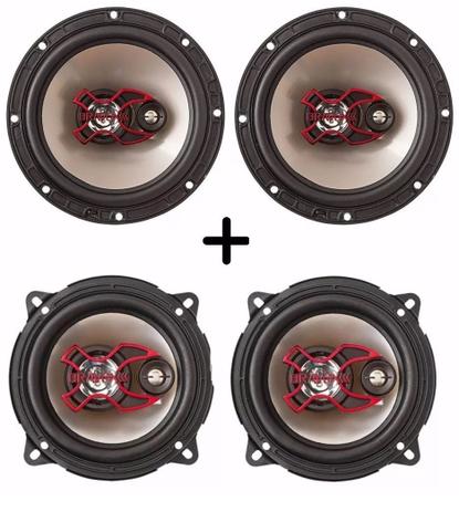 Jogo Alto Falantes 6 E 5 Bravox 200w Rms Gol G5 G6 4 Portas Menor preço em Jogo Alto Falantes 6 E 5 Bravox 200w Rms Gol G5 G6 4 Portas
