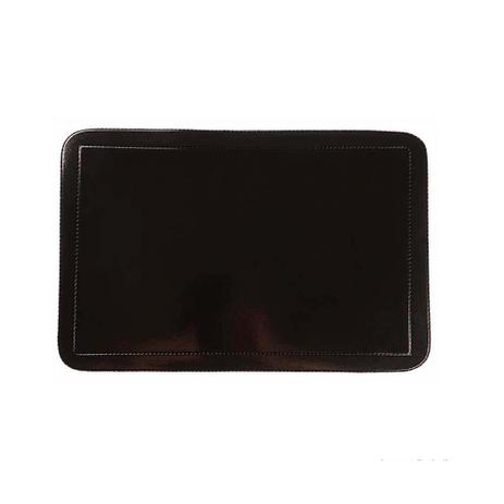 Jogo americano avulso PVC retangular Color preto Copa e cia Menor preço em Jogo americano avulso PVC retangular Color preto Copa e cia