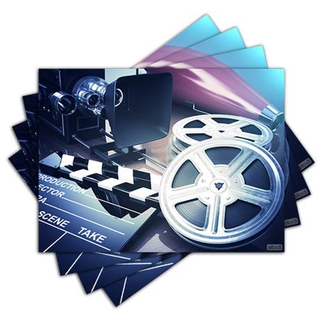 Jogo Americano - Cinema com 4 peças - 758Jo - Allodi Menor preço em Jogo Americano - Cinema com 4 peças - 758Jo - Allodi