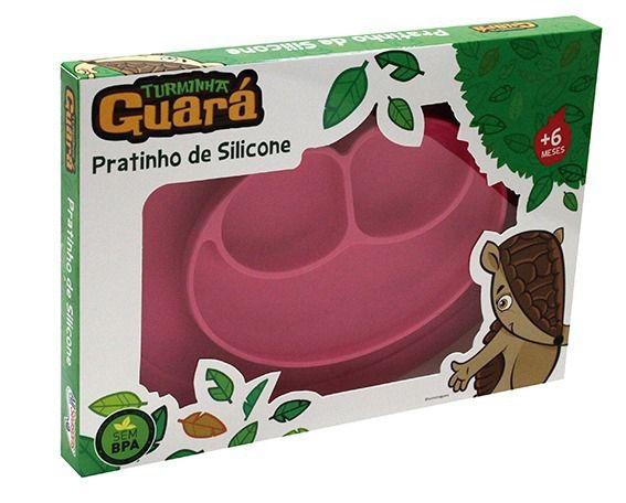 Jogo Americano Com Pratinho De Silicone 6m+ T. Do Guara Rosa ASB1006 - Turminha guará Menor preço em Jogo Americano Com Pratinho De Silicone 6m+ T. Do Guara Rosa ASB1006 - Turminha guará