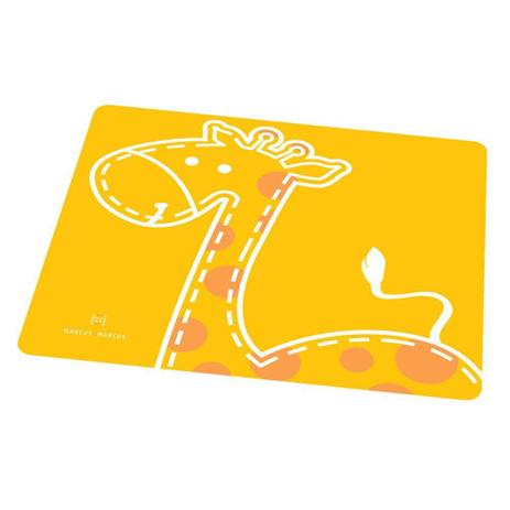 Jogo Americano de Silicone Infantil Girafa Marcus Marcus Menor preço em Jogo Americano de Silicone Infantil Girafa Marcus Marcus