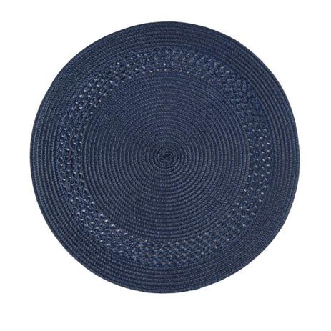 Jogo Americano Luna Tresse Azul Marinho 38CM - 29702 - Copa cia Menor preço em Jogo Americano Luna Tresse Azul Marinho 38CM - 29702 - Copa cia