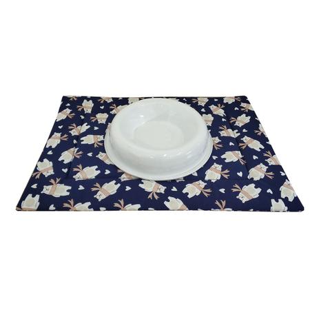 Jogo Americano Para Cães E Gatos Fábrica Pet Baby Bear Tricoline Menor preço em Jogo Americano Para Cães E Gatos Fábrica Pet Baby Bear Tricoline