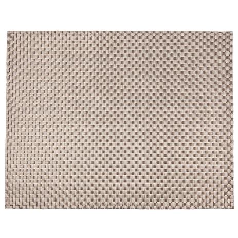 Jogo americano retangular tramado Premium bege 34X45CM -15646 - Copa cia Menor preço em Jogo americano retangular tramado Premium bege 34X45CM -15646 - Copa cia
