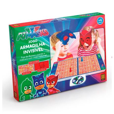 Menor preço em Jogo Armadilha Invisível PJ Masks - Grow