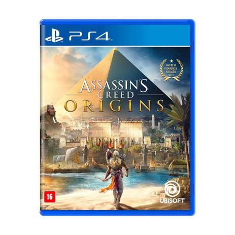 Jogo Assassins Creed Origins - PS4 - Ubisoft Menor preço em Jogo Assassins Creed Origins - PS4 - Ubisoft
