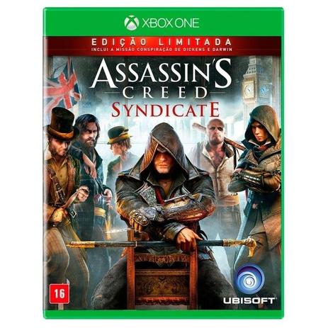 Jogo Assassins Creed Syndicate (Edição Limitada) - Xbox One - Ubisoft Menor preço em Jogo Assassins Creed Syndicate (Edição Limitada) - Xbox One - Ubisoft
