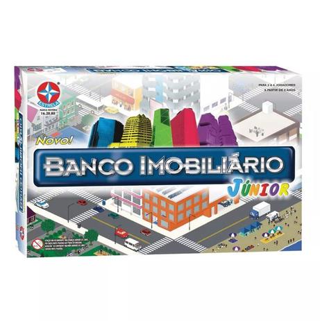 Jogo Banco Imobiliario Junior 162888 - Estrela Menor preço em Jogo Banco Imobiliario Junior 162888 - Estrela