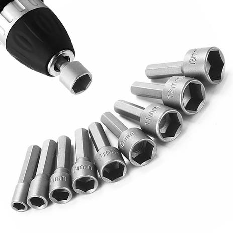Jogo Bits pito sextavado chave canhão 5 6 7 8 9 10 11 13 mm - Saint é boa?