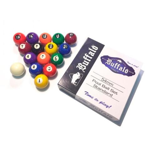 Jogo Bola Numerada 54mm s. faixa Buffalo Profissional Menor preço em Jogo Bola Numerada 54mm s. faixa Buffalo Profissional