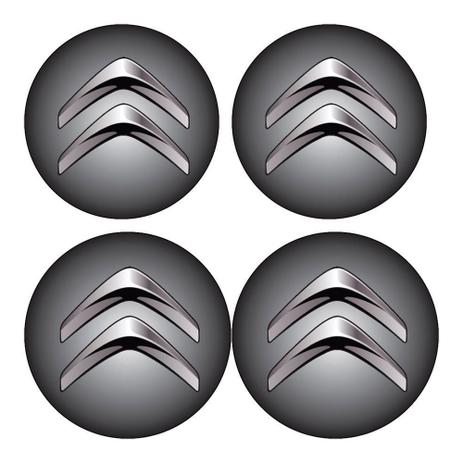 Jogo BOTTOM/ Emblema para Calota Citroen 48MM Degrade 4 Pecas Resinado - Marcon - adesivos Menor preço em Jogo BOTTOM/ Emblema para Calota Citroen 48MM Degrade 4 Pecas Resinado - Marcon - adesivos